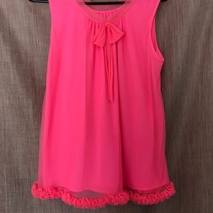 🔸Vintage Pink Boudoir Lingerie Top 🔸